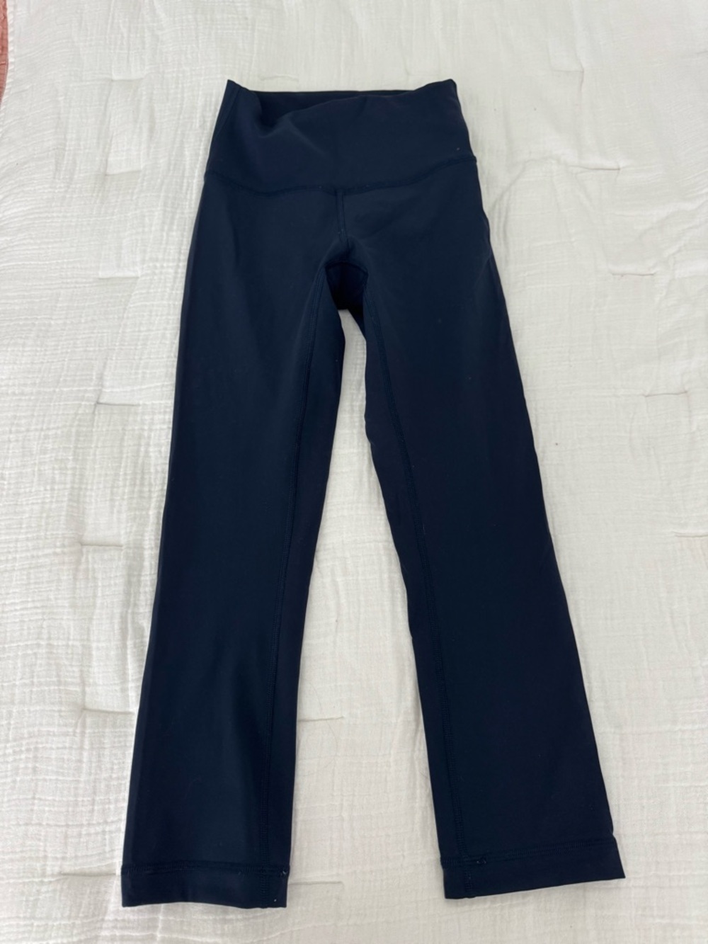 Lululemon athletica Navy Crop High-Waist Leggings